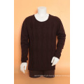 Homens Yak Lã / Cashmere em torno do pescoço Pullover Long Sleeve Sweater / Vestuário / Tricô / Vestuário